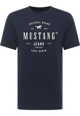 Męski T-Shirt Mustang Style Alex Dark Sapphire 1017331 4136